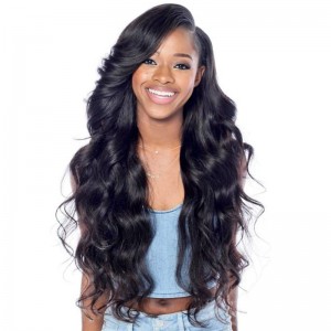 Brazilian Virgin Hair Body Wave Full Lace Wigs For Black Women