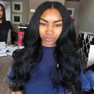 You May Lace Front Human Hair Wigs Body Wave 150% Density Wigs with Baby Hair Elastic Cap Pre-Plucked Natural Hair Line