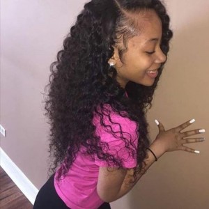 Lace Front Human Hair Wigs 100% Brazilian Virgin Human Hair Wig Body Wave Pre-Plucked Natural Hair Line