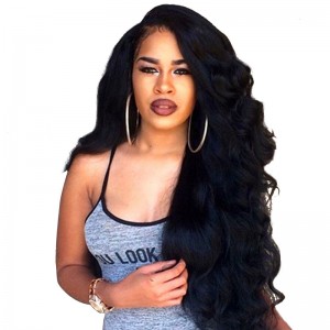 250% High Density Lace Front Wigs Body Wave Human Hair Front Lace Wigs