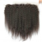 You May 13*6 Lace Frontal With Natural Hairline Kinky Straight Brazilian Virgin Hair Lace Frontal 