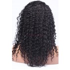 You May 250% Density Brazilian Virgin Hair Kinky Curly Lace Front Human Hair Wigs