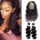 You May Body Wave 360 Lace Frontal With 2 Bundles Human Hair 360 Frontal Closure