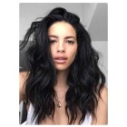 You May Natural Color Unprocesseed Peruvian Virgin Human Hair Natural Wave Full Lace Wigs