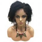 You May High Quality 100% Brazilian Virgin Human Hair Afro Kinky Curly Lace Front Wigs