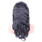 You May Natural Color Body wave Brazilian Virgin Human Hair Glueless Full Lace Wigs