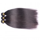 You May High Quality Silk Straight Brazilian Virgin Human Hair Extensions Weave 3 Bundles