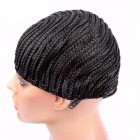 You May Cornrows Wig Cap With Adjustable Strap Easier To Sew In For Loss Hair Black Color