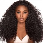 You May Natural Color Unprocessed Peruvian Virgin 100% Human Hair Deep Wave Full Lace Wigs