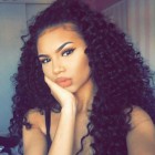 You May Deep Wave Lace Front Wigs Pre-Plucked Natural Hair Line 150% Density Lace Front Human Hair Wigs