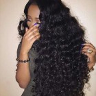 You May Deep Wave Full Lace Front Wigs with Baby Hair Pre-Plucked Natural Hair Line 150% Density wigs
