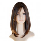 You May Brown Color European Virgin Hair  Silky Straight Jewish Silk Top Full Lace wigs