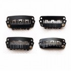 You May 50pcs Wholesale Cilp Ins For Hair Weaves Extensions Clips For Making Wigs Human Hair Weaves Black Color