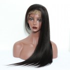 You May Malaysian Virgin Hair Silk Straight 250% High Density Lace Front Wig