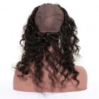 You May 360 Lace Frontal with Cap Deep Wave Brazilian Virgin Hair Lace Frontal Natural Hairline 22.5*4*2