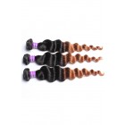 You May Peruvian Virgin Human Hair Loose Wave Ombre Hair Weave Color 1b/#30 3 Bundles