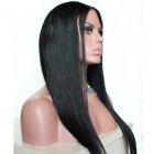 You May Ashanti Natural Color Silk Straight Virgin Human Hair Wig Lace Front Wigs