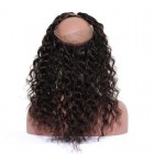 You May 360 Lace Frontal Closure Loose Wave Brazilian Virgin Hair Lace Frontal Natural Hairline 22.5*4*2