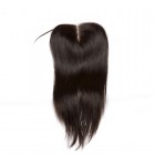 You May Mongolian Virgin Hair Silky Straight Free Part Lace Closure 4x4inches Natural Color