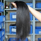 You May Indian Remy Human Hair Silky Straight Hair Weave Natural Color 3 Bundles