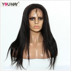 You May Peruvian Straight 250% High Density Lace Front Wig