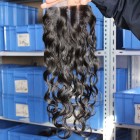 You May European Virgin Hair Water Wet Wave Free Part Lace Closure 4x4inches Natural Color