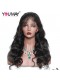 Brazilian Virgin Hair Body Wave Full Lace Wigs For Black Women