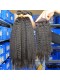 Brazilian Virgin Hair Kinky Straight Free Part Lace Closure with 3pcs Weaves 