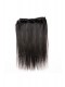 Brazilian Virgin Hair Silk Straight Middle Part Lace Closure with 3pcs Weaves