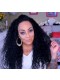 250% High Density Full Lace Human Hair Wig Loose Curly Glueless Lace Front Wig