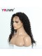 Curly 250% Density Malaysian Virgin Hair Lace Front Wig