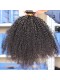 Natural Color Afro Kinky Curly Peruvian Virgin Human Hair Weave 3pcs Bundles