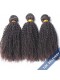 Natural Color Brazilian Virgin Human Hair Afro Kinky Curly Hair Weave 3 Bundles