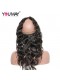 Body Wave 360 Lace Virgin Hair 360 Lace Frontal Closure With Baby hair 22.5*4.2