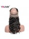 Body Wave 360 Lace Virgin Hair 360 Lace Frontal Closure With Baby hair 22.5*4.2