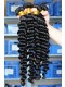 Indian Virgin Human Hair Extensions Deep Wave Human Hair 4 Bundles Natural Color