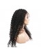 Natural Color Deep wave Brazilian Virgin Human Hair Glueless Full Lace Wigs