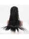 Malaysian Virgin Hair Silk Straight 250% High Density Lace Front Wig