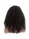  250% Density Afro Kinky Curly  Mongolian Virgin Hair Lace Front Wig