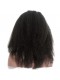  250% Density Afro Kinky Curly  Mongolian Virgin Hair Lace Front Wig