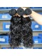 Natural Color Peruvian Virgin Human Hair Wet Wave Hair Weave 4pcs Bundles
