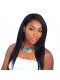 Kinky Straight Brazilian Virgin Hair Full Lace Wig Pre Plucked Wig