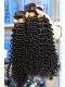 Natural Color Malaysian Virgin Human Hair Kinky Curly Hair Weave 4 Bundles
