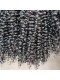 Kinky Curly Hair Weave Indian Remy Human Hair Natural Color 3 Bundles