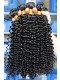 Natural Color Malaysian Virgin Human Hair Kinky Curly Hair Weave 4 Bundles
