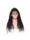 Loose Curly Full Lace Wigs Brazilian Virgin Hair Lace Wigs With Baby Hair
