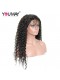 250% High Density Full Lace Human Hair Wig Loose Curly Glueless Lace Front Wig