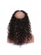 360 Lace Frontal with Cap Loose Wave Brazilian Virgin Hair Lace Frontal With Natural Hairline