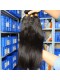 Malaysian Virgin Human Hair Natural Color Yaki Straight Hair Weave 3pcs Bundles