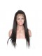Silk Straight Brazilian Virgin Hair Full Lace Wig With Baby Hair Around